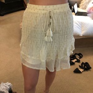 Layered anthropology skirt